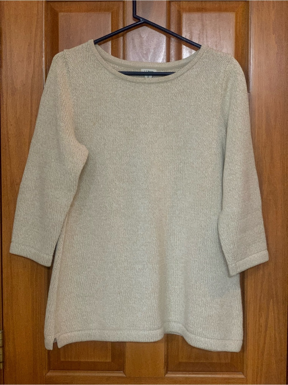L.L. Bean Women's 3/4 Sleeve Pullover Sweater